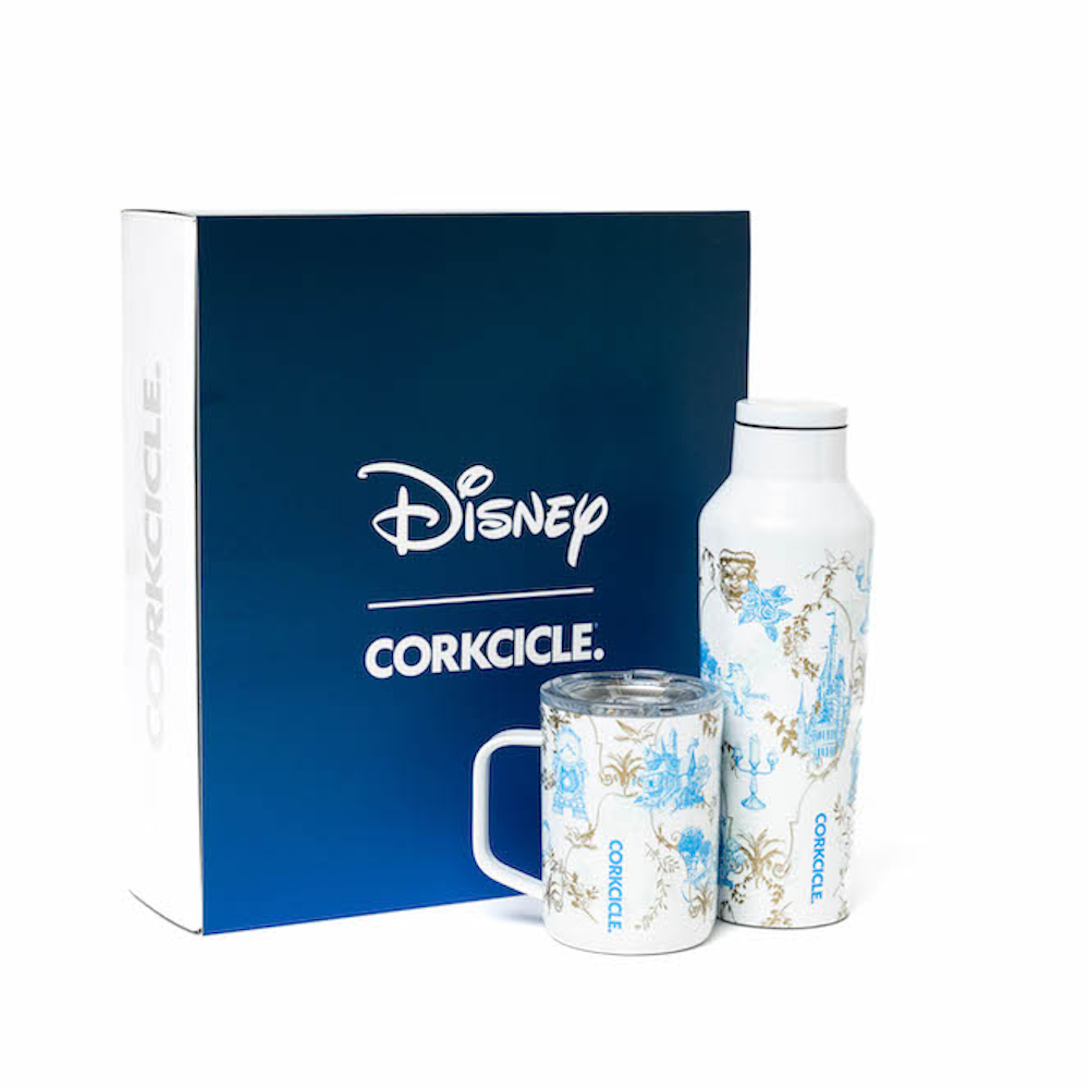 Corkcicle Disney Princess Belle Stainless Steel Sport Canteen