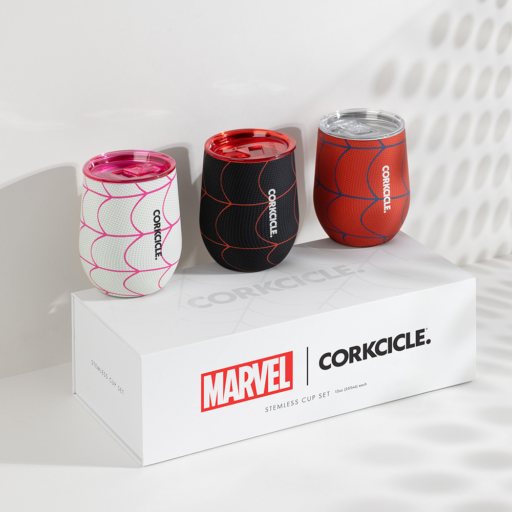 Corkcicle 12 oz Kids Cup- Marvel Spiderman