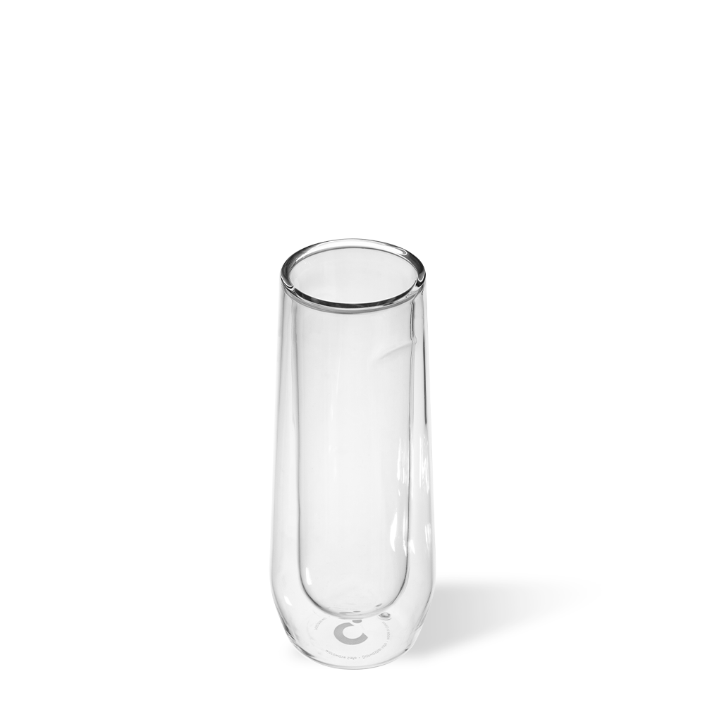 Stemless Champagne Flute Glasses 2Pack CORKCICLE.