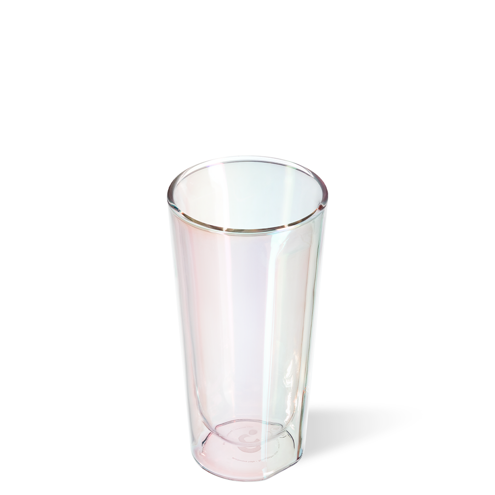 Wholesale Custom Logo 16oz Clear Beer Can Glass Tumbler with Lid