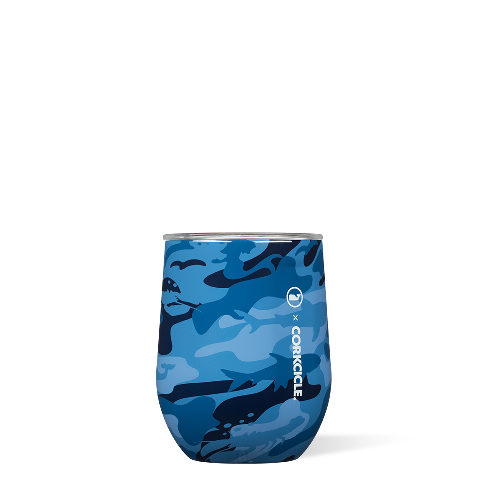 Insulated wine tumbler — Bleu Frog Vineyards