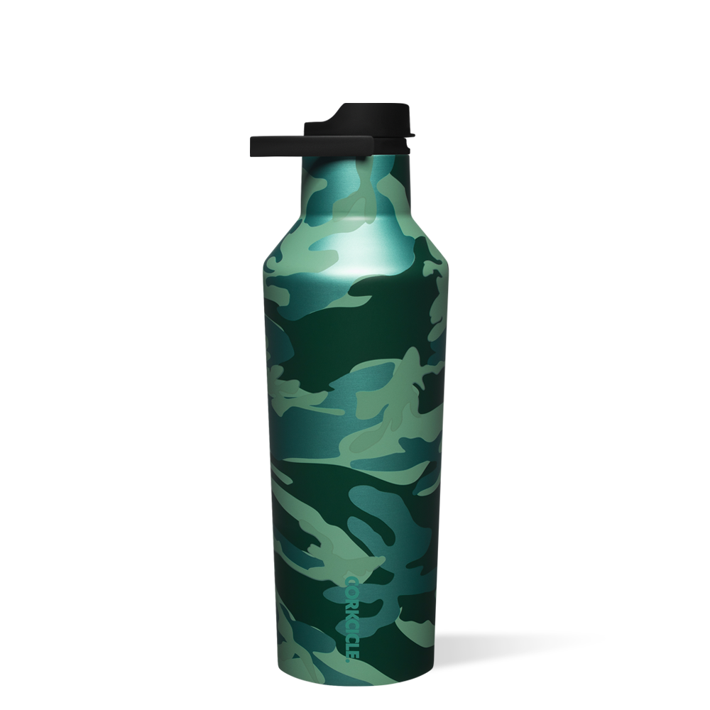  BrüMate ReHydration - 100% Leakproof 25oz Insulated Water  Bottle with Straw - Stainless Steel Water Canteen (Forest Camo) : Sports &  Outdoors