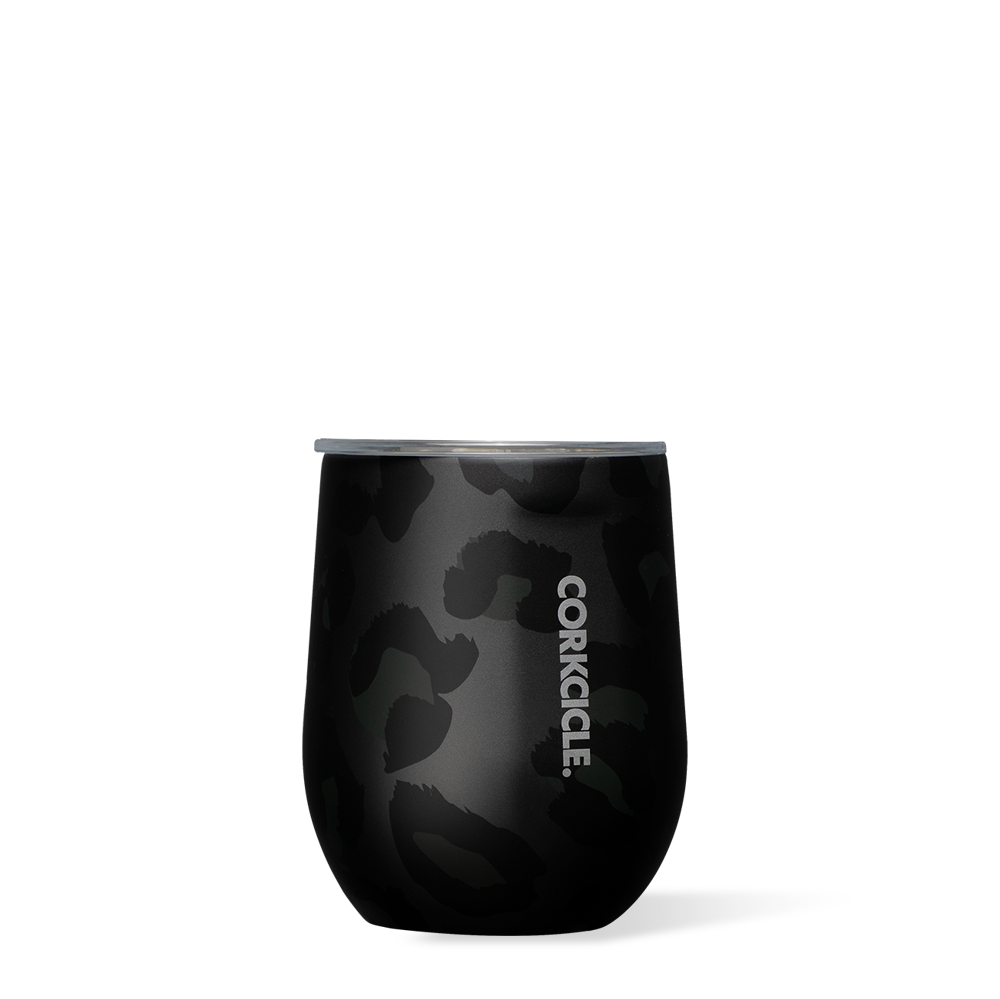 Corkcicle Stemless 12oz Wine Cup - VIP Black