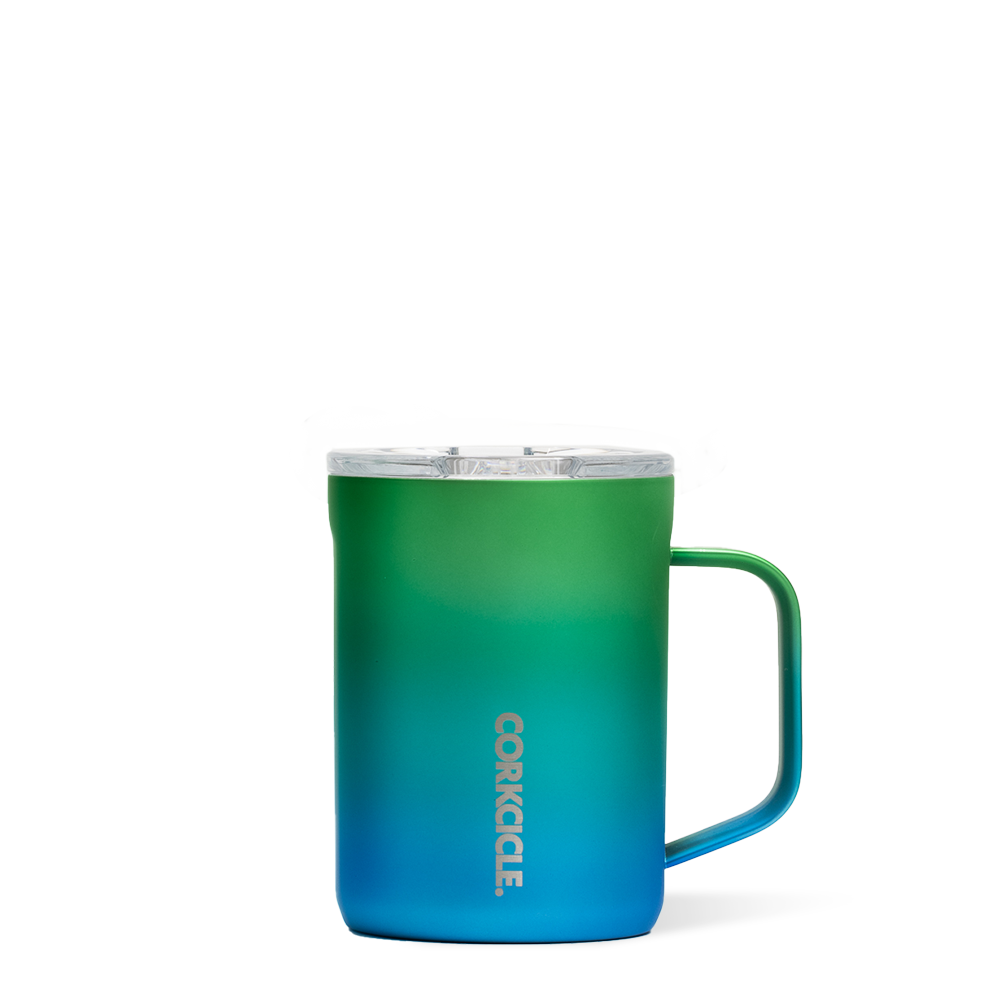 Iced Coffee Glass Mug, Dragonfly Coffee Mug Cup