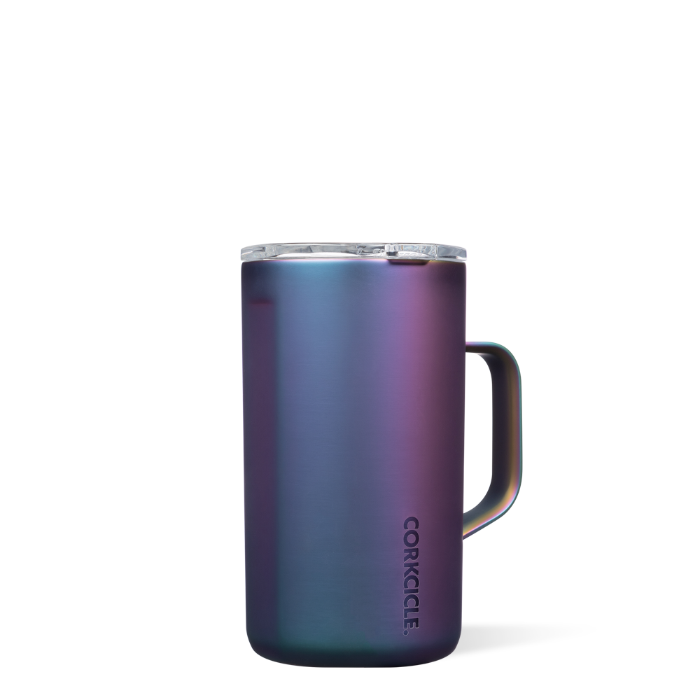 Iced Coffee Glass Mug, Dragonfly Coffee Mug Cup
