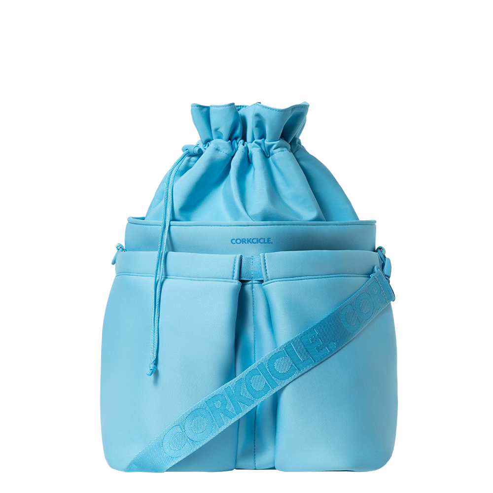 Corkcicle Aqua Women\'s Backpack Lotus Pack Soft Insulated Backpack Cooler | CORKCICLE main image 2