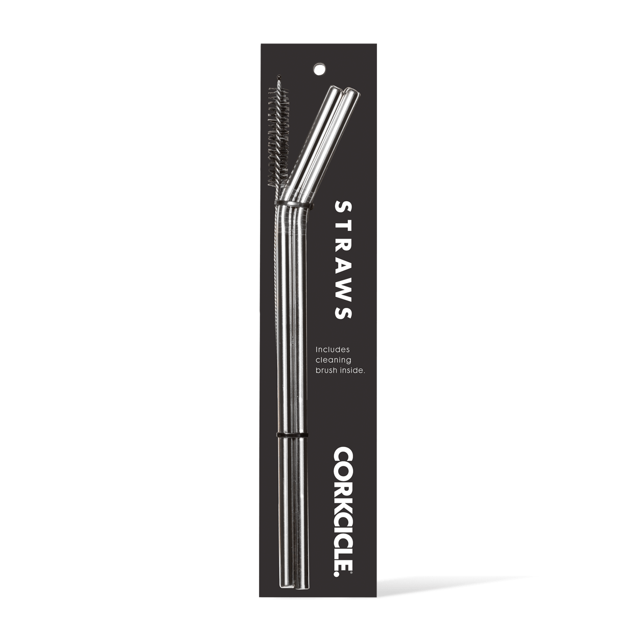 2-Pack Stainless Steel Tumbler Straws