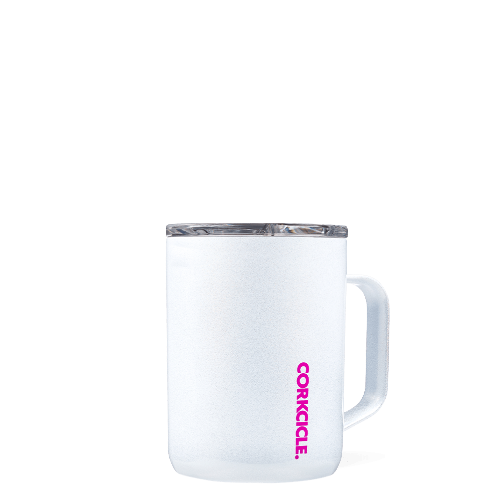 Celebrate It 15 Ounce White Stainless Steel Coffee Mug - Each