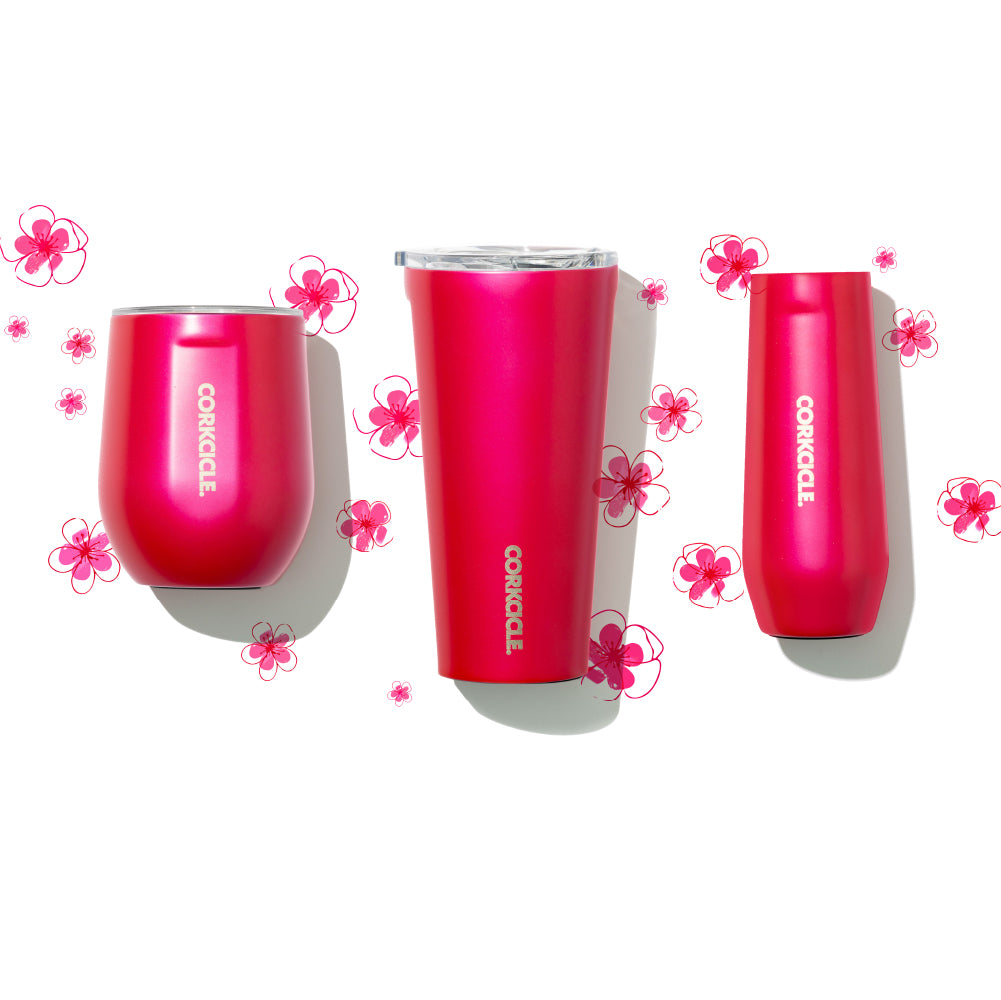 Corkcicle Stemless Wine Cup in Rose Metallic - Winestuff