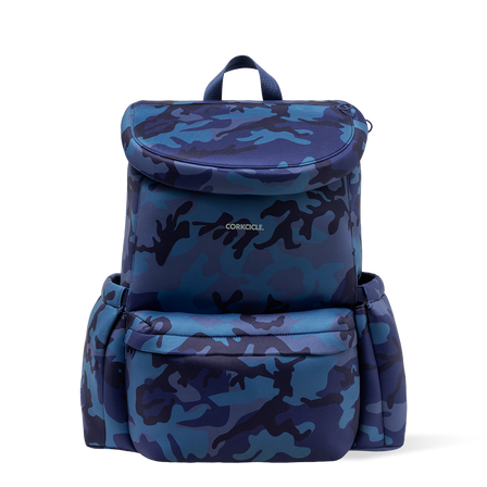 Navy blue camo outlet backpack