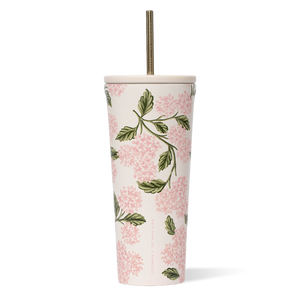 24oz / Pink Hydrangea