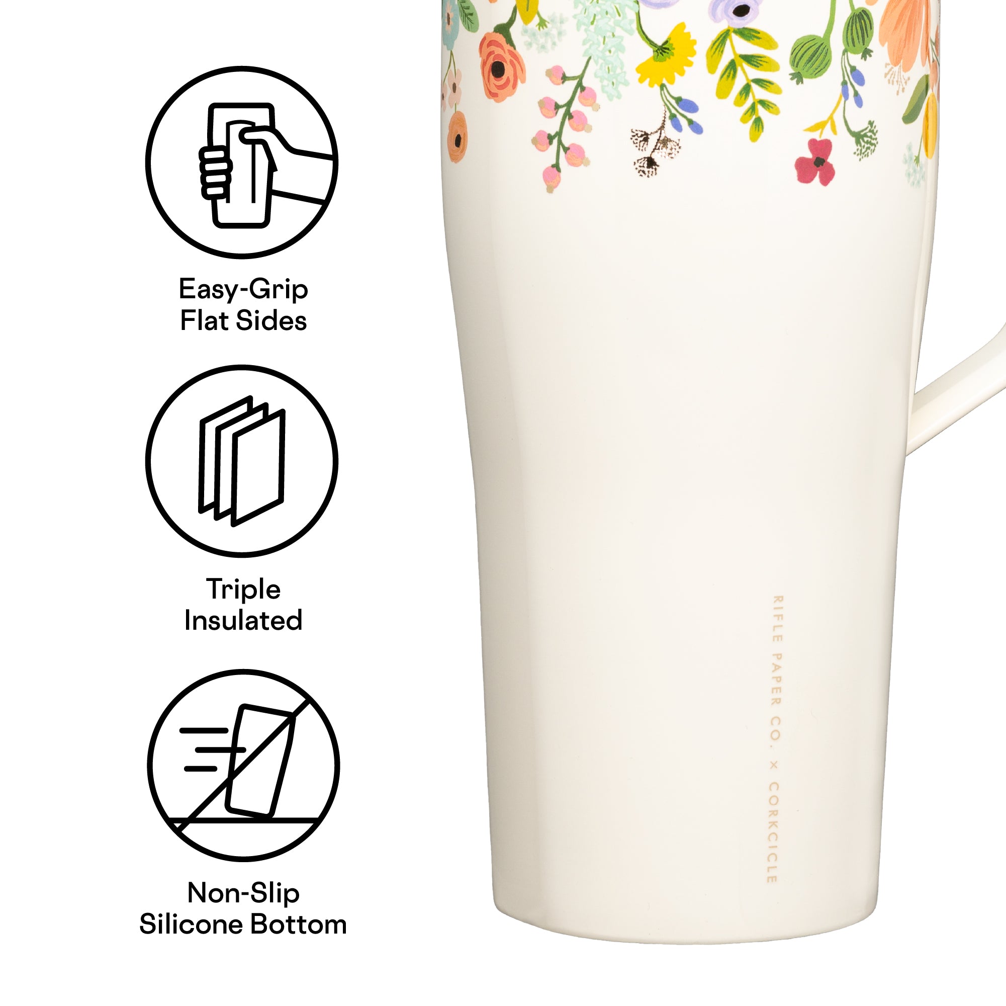 Corkcicle Rifle Paper Garden Party Cold Cup XL
