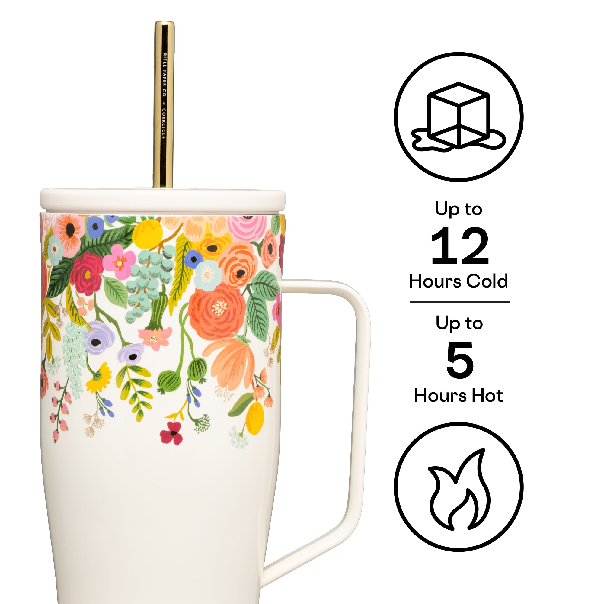 Rifle Paper Co. Cold Cup XL - 30 oz. Insulated Tumbler with