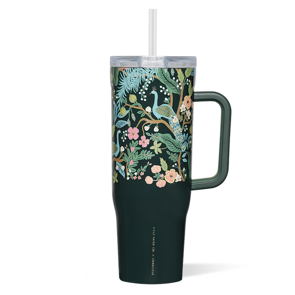 Rifle Paper Co. Cruiser - 40 oz. Insulated Tumbler with Handle