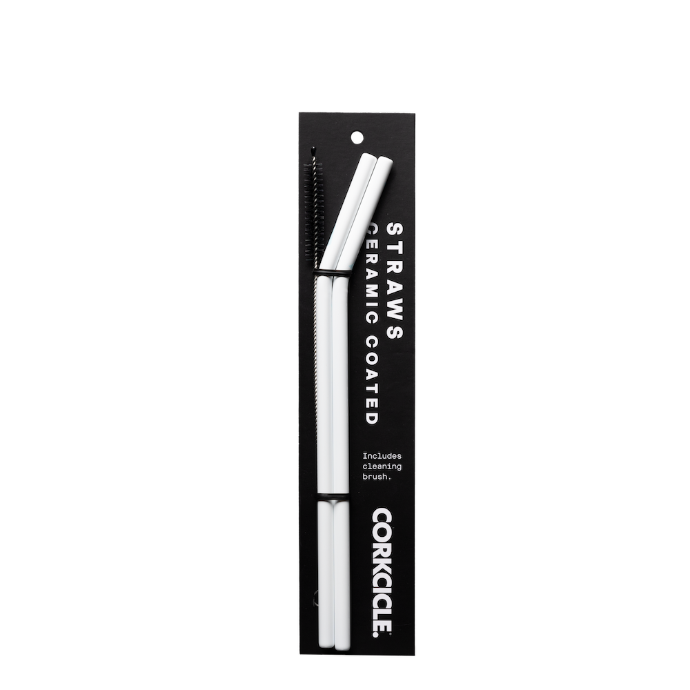 Loc Straw Set Ceramic Coated Straw Set | CORKCICLE.