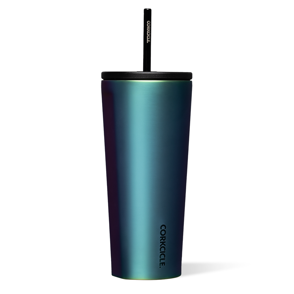 cold cup water tumbler with straw