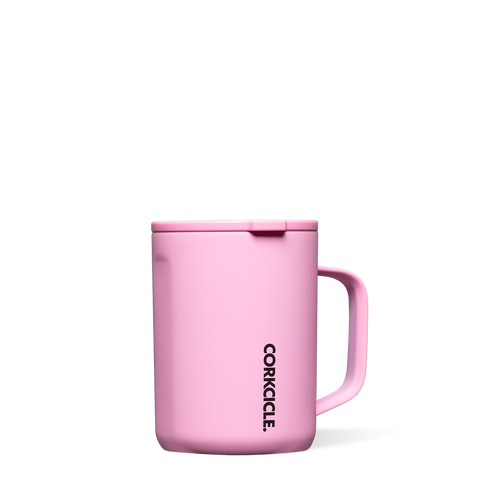 Corkcicle 16 oz Mug - Neon Lights Coral