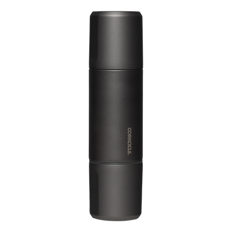 Corkcicle - Canteen - Thermos Wine Bottle - Black - 1.8 Liter (60