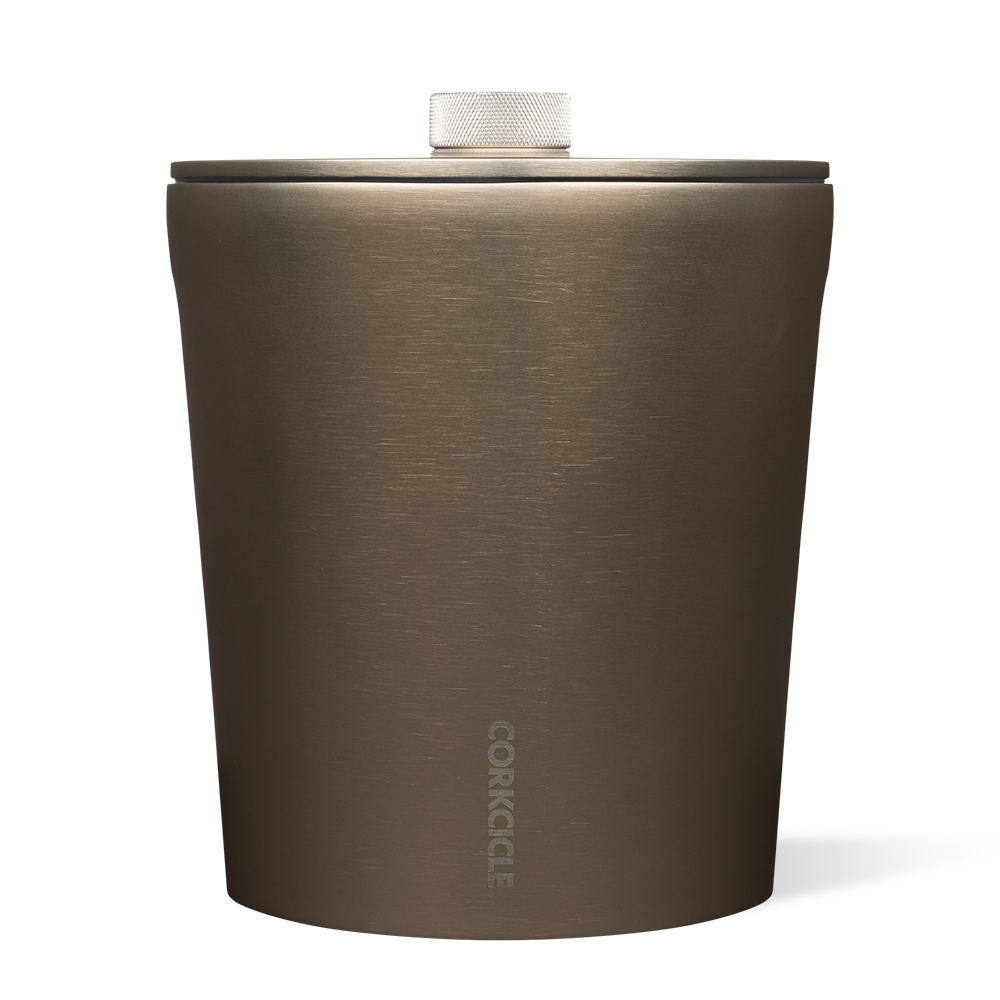 Insulated Stainless Steel Ice Bucket with Lid CORKCICLE.